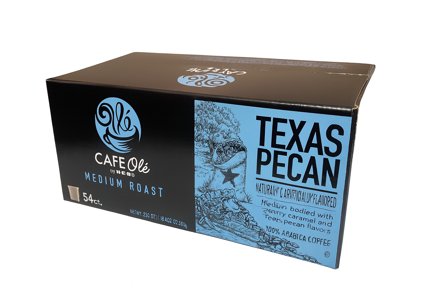 HEB Café Olé Texas Pecan Single Serve Coffee Pods — 54 Count — Ships Nationwide - Image 2
