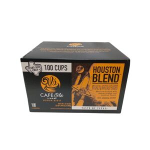 HEB Café Olé Houston Blend Coffee Pods — 100 Count Medium Roast — Best Value — Ships Nationwide