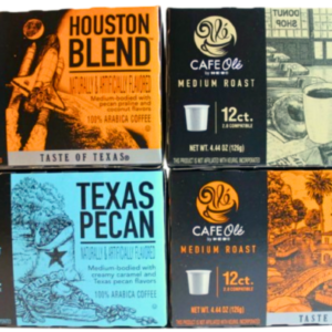 HEB Cafe Olé Variety Pack Single Serve Coffee Pods — 4 Flavors — 48 Count Total — Ships Nationwide
